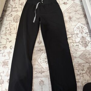 Figs Black Women's Drawstring Scrub Pants